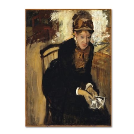 Degas 'Mary' Canvas Art,18x24